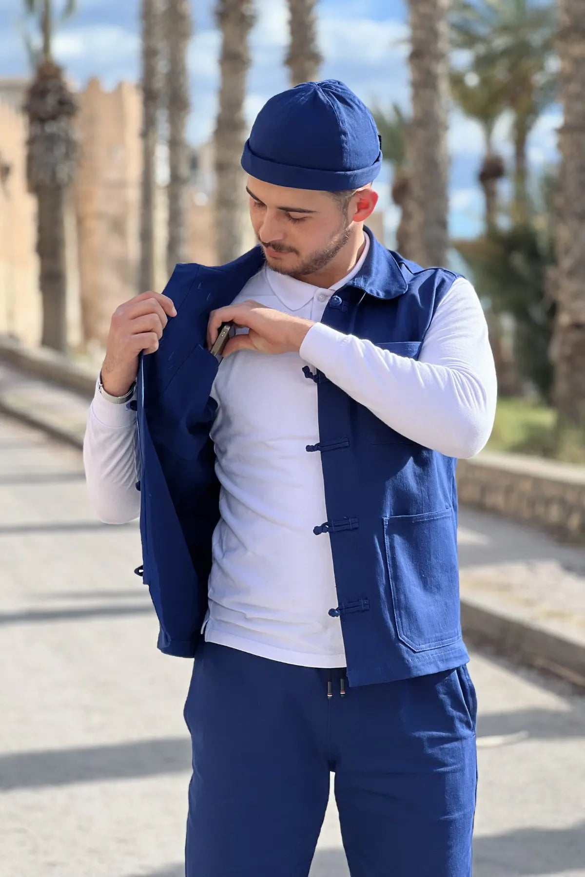 Set dengri sans manches