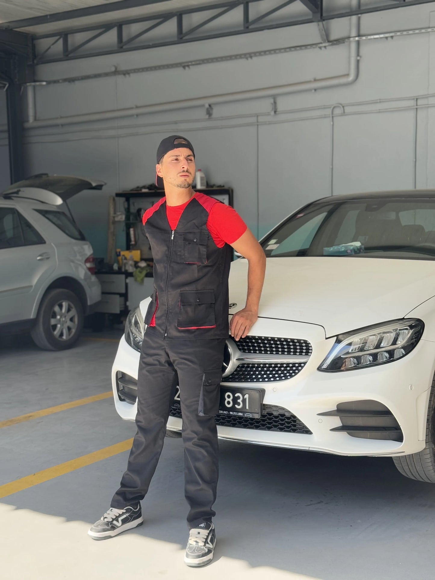 Pantalon Industriel Noir