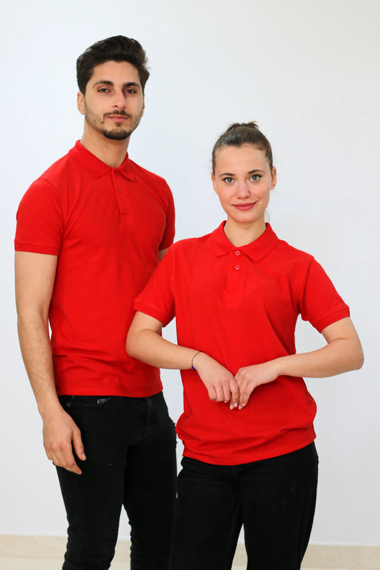 Pull col chemise manches courtes