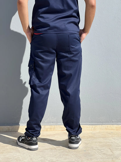 Pantalon Industriel Bleu Marine
