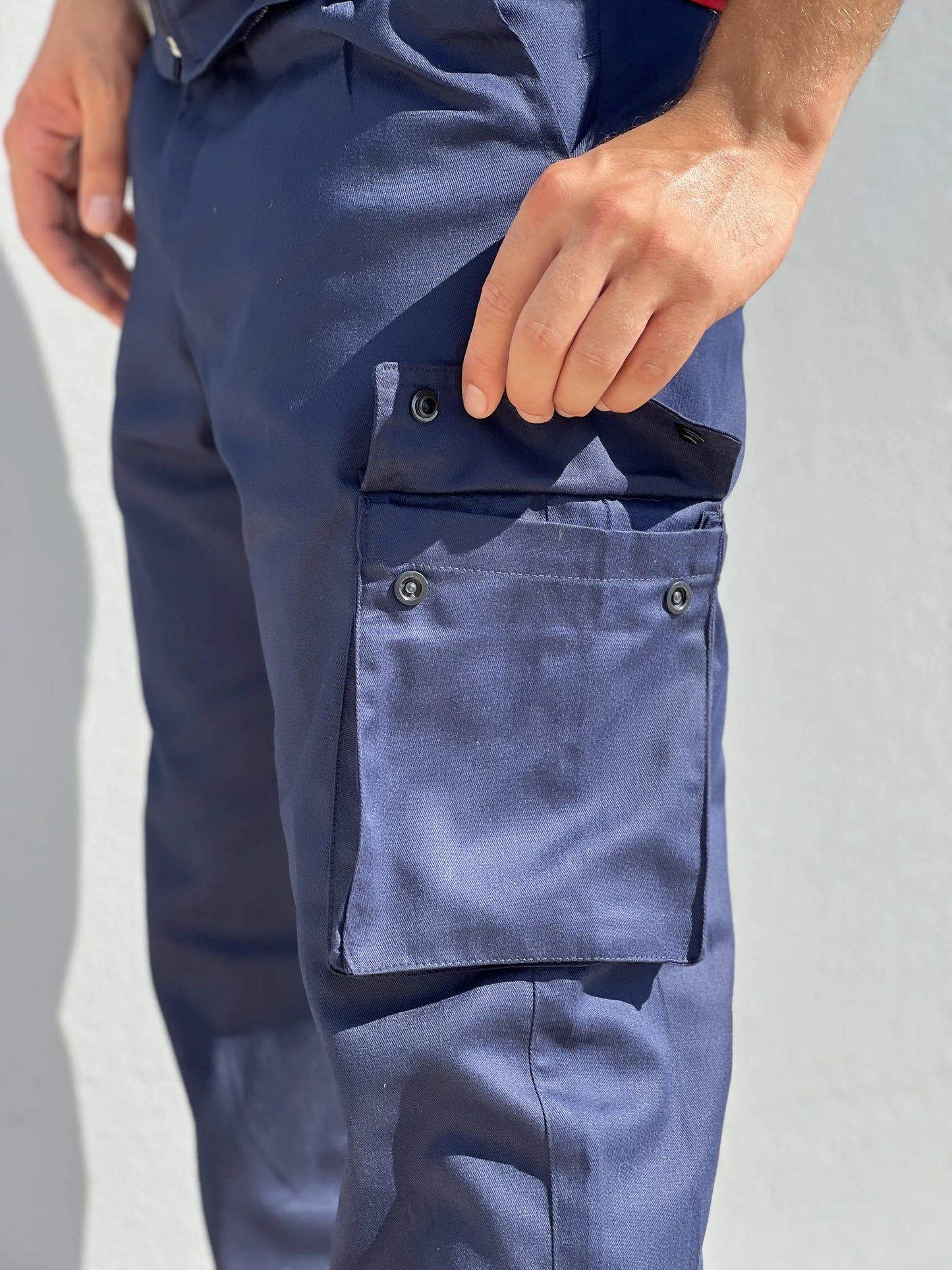 Pantalon Industriel Bleu Marine