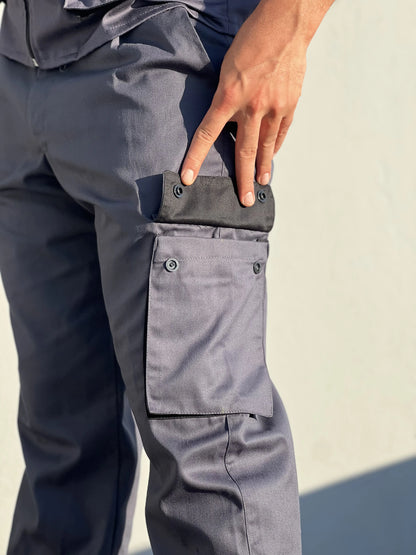 Pantalon Industriel Gris