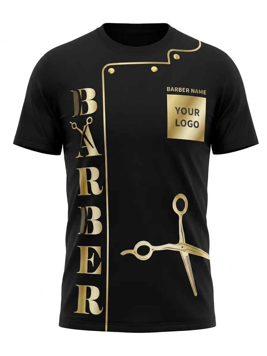 Tshirt Barber imprimé