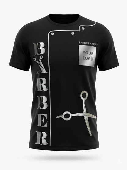 Tshirt Barber imprimé