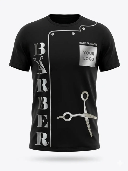 Tshirt Barber imprimé
