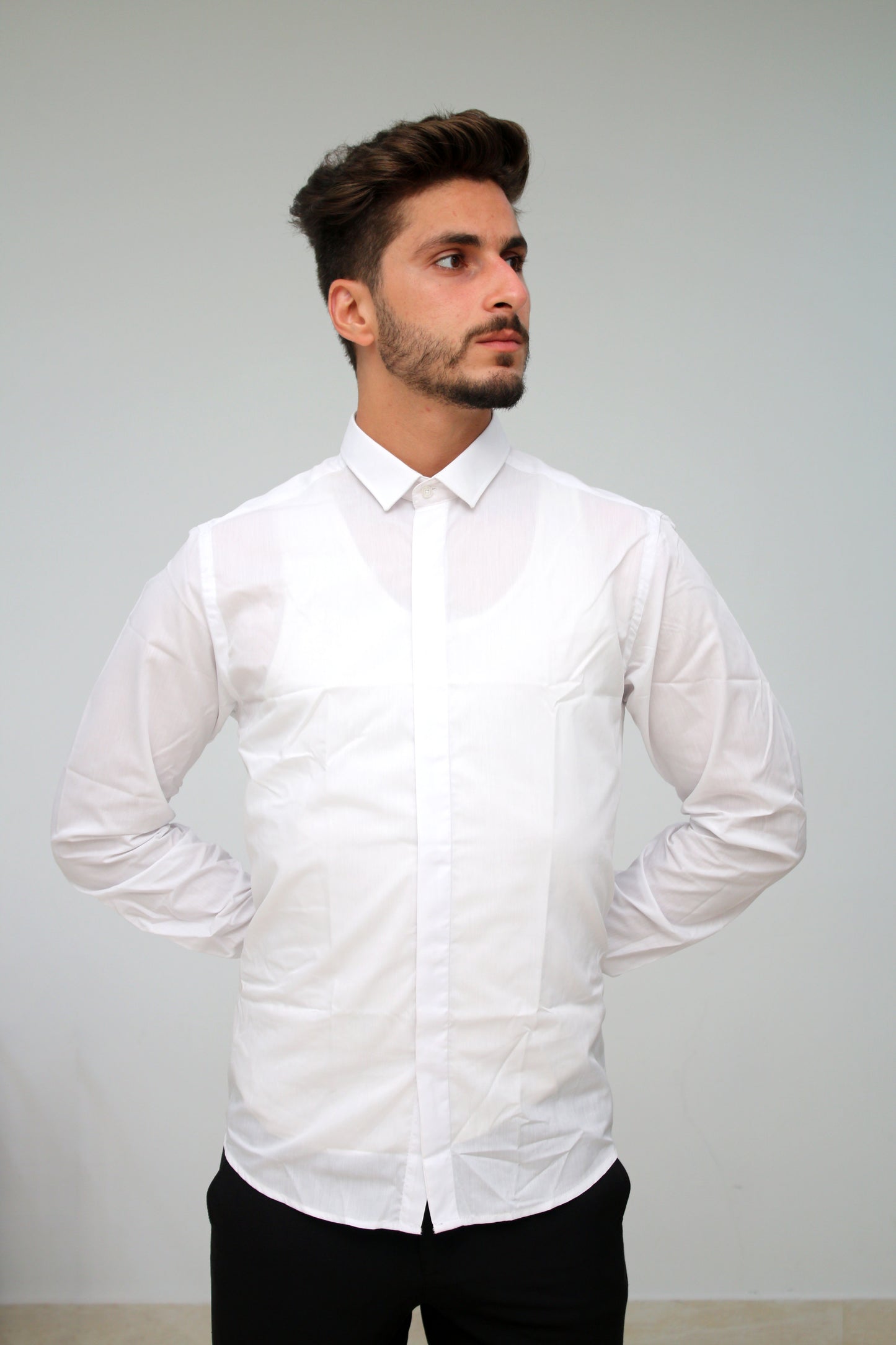 Chemise Blanche slim fit